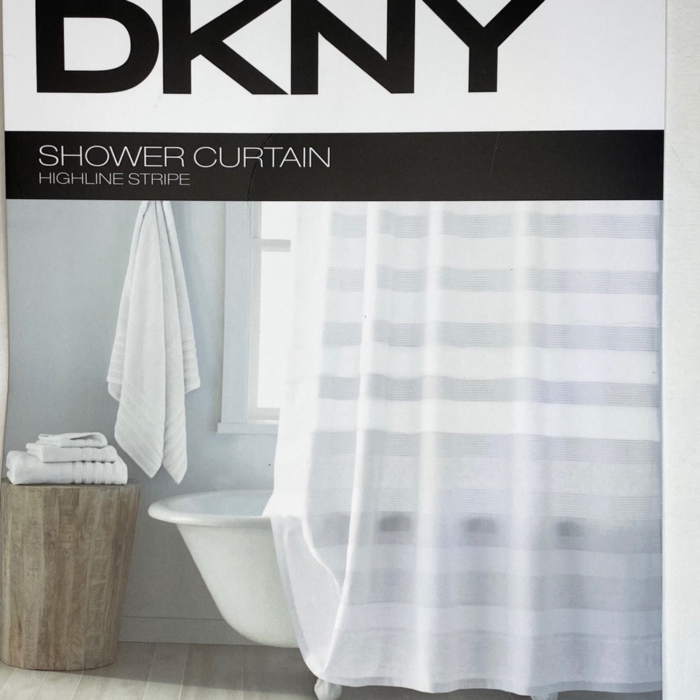 🌸SOLD🌸DKNY Highline Shower Curtain 72" x 72" - Picture 2 of 2